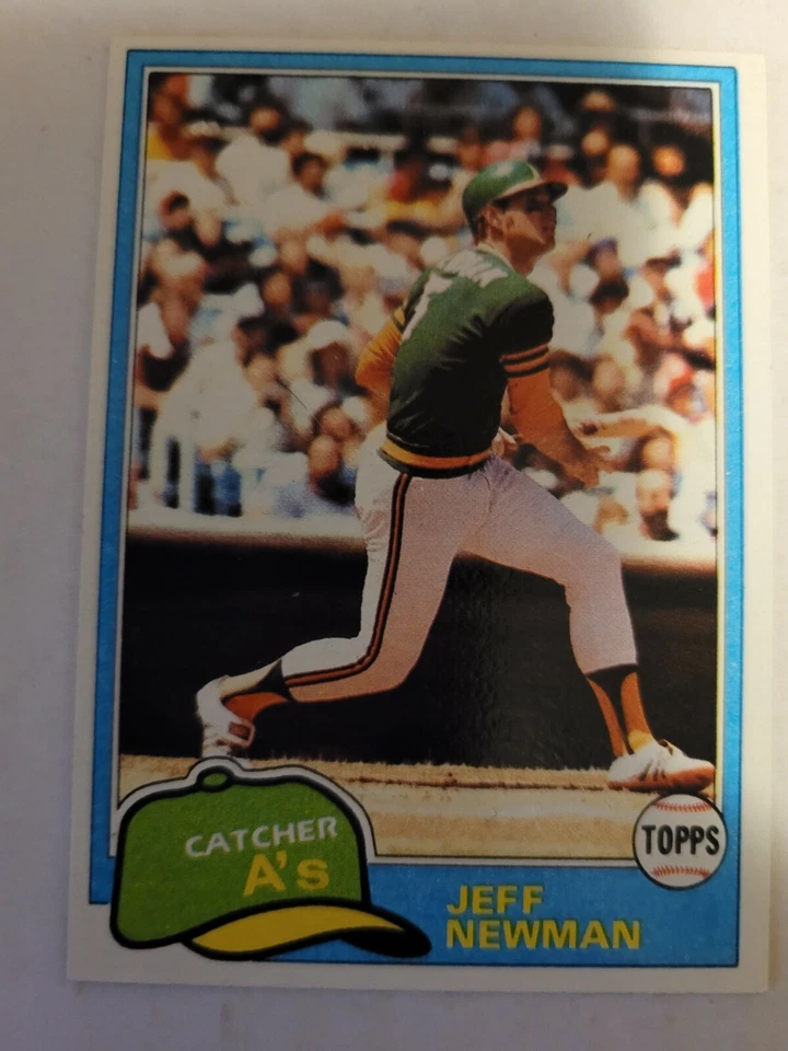 1981 TOPPS JEFF NEWMAN #587 EX/NM - Image 1 of 1