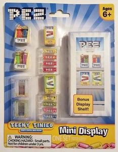 TEENY TINIES MINI DISPLAY PEZ CANDY SET 15 PEZZI NUOVO SPEDIZIONE VELOCE  - Foto 1 di 4