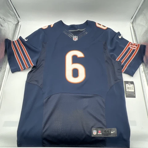 NWT NOS! NIKE NFL ON FIELD CHICAGO BEARS JAY CUTLER #6 STITCHED JERSEY SIZE 44 Cover