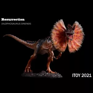 ITOY 1/35 Dilophosaurus Figure with Base Dinosaur Model Collections Gift Toys - Picture 1 of 9