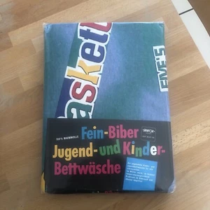 Feinbiber Bettwäsche 135 x 200 Kissenbezug 80 x 80 cm 100 % Baumwolle NEU OV - Bild 1 von 3