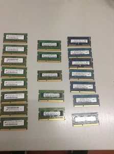 Job lot of 20xRam Mixed Laptop RAM DDR3 1GB 8500 - Picture 1 of 7