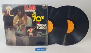 ELVIS PRESLEY - "Elvis in the 70's" - Doube LP RECORD - RCA Victor – TSP-167 - Picture 1 of 19