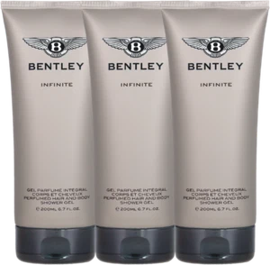 Infinite von Bentley für Männer Kombipackung: Haar- & Körperwaschmittel 20,1 Unzen (3 x 6,7 Unzen) Neu - Bild 1 von 1