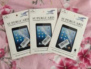 iPad Mini Plastic Screen Protectors x3 ✨ - Picture 1 of 1