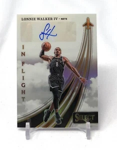 2023-24 Panini Select Lonnie Walker IV #IFS-LWF In Flight Signatures Auto /149 - Picture 1 of 2