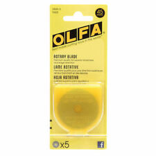 Olfa 45mm Rotary Cutter Replacement Blade Pack of 5