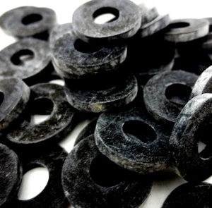 Espaciador de arandela de goma ajuste 3/8" ID 5/8" OD 3/32" grueso, ozono resistente a la intemperie UV - Imagen 1 de 12