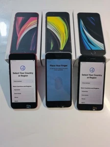 Apple iPhone SE(2020) 64GB/128GB/256GB Unlocked - Refrubished Excellent A++ - Picture 1 of 8