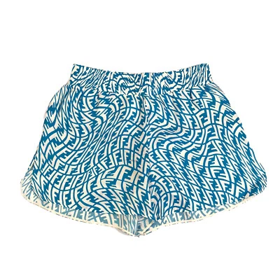 Шорты-бермуды Fendi Ff с принтом Vertigo синие размер: 50/L - Изображение 1 из 4