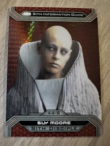 2015 Topps Star Wars Chrome Perspectives JvsS #44-S Sly Moore Prism Ref 134/199 - Picture 1 of 2