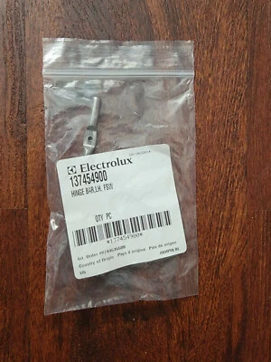Genuine OEM ELECTROLUX HINGE BAR LH Part # 137454900, 5304500662  - Image 1 of 2