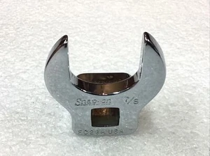 Snap On#FC28A - 7/8”, SAE, Chrome, 3/8 Dr., Open End Crowfoot, Socket-USA-NEW- - Bild 1 von 10
