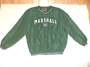 FUSSBALL L/S GRÜN MIT SCHWARZ-WEISSEM "MARSHALL" V-AUSSCHNITT TRIKOT L K#6425 - Bild 1 von 4
