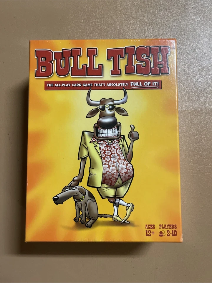 TDC Games Bull Tish The All-play Card Game That's Absolutely Full of It