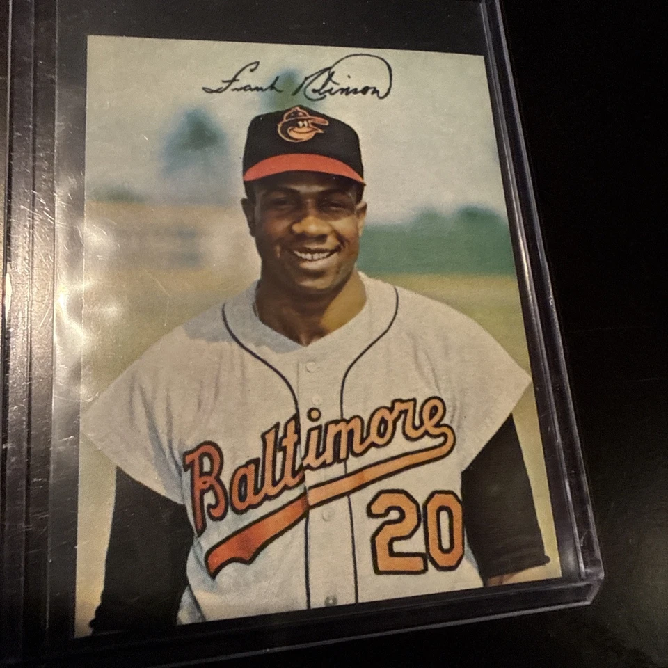 Frank Robinson - 1983 Starliner Sticker - Baltimore Orioles - Vintage - Mactac - Image 1 of 1