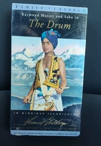 The Drum (VHS, 1938) - RAYMOND MASSEY SABU Remastered New Shrink-wrapped Sealed - Picture 1 of 3