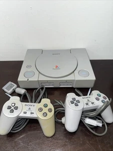 Consola Sony PlayStation 1 SCPH-5501 para piezas o reparación enciende y lee juegos - Imagen 1 de 19