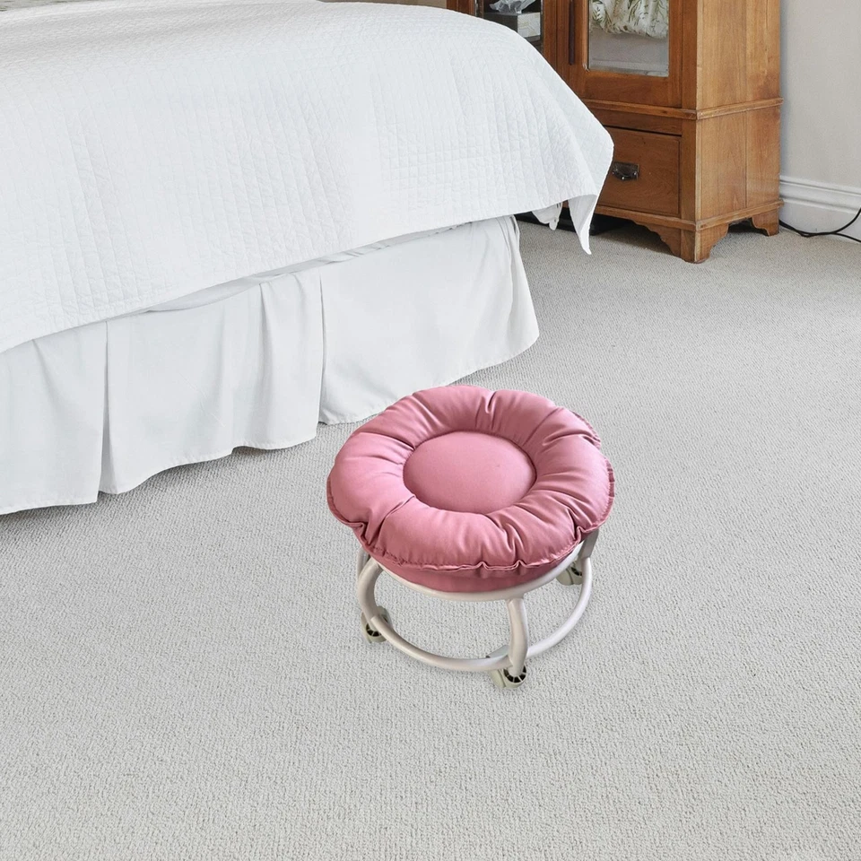 360° Rotating Low Roller Seat Stool Pulley Low Stool Heavy Duty Small - Image 1 of 1