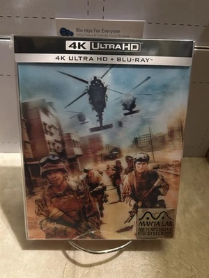 Black Hawk Down 4K Double Lenticular A SteelBook UHD Blu-ray [2001] MANTA LAB Foto 1 de 4