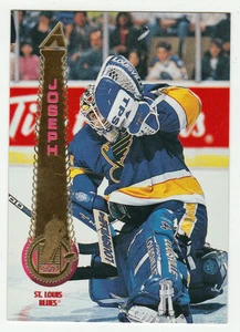 Curtis Joseph - St. Louis Blues (NHL Hockey Card) 1994-95 Pinnacle # 6 Mint - Picture 1 of 1