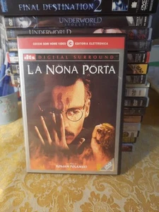 La Nona Porta DVD Nuovo Johnny Depp di Roman Polanski Editoriale Come da Foto - Foto 1 di 3