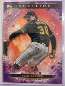 2024 Topps Inception Paul Skenes RC Purple Parallel 130/150 - Pirates ROY - Bild 1 von 11