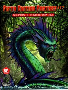 Secrets of Mistcutter Isle Fifth Edition Fantasy #17 D&D 5E module Goodman Games - Picture 1 of 2