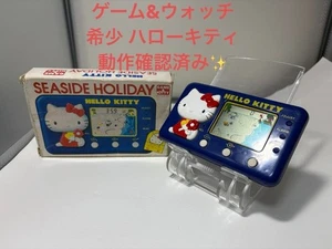 Vintage RARE 1983 TOMY - HELLO KITTY SEASIDE - LCD Game - Picture 1 of 14