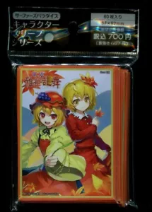 sleeve card 60 fogli Aki Minoriko Shizuha Montagna della Fede Progetto Touhou - Foto 1 di 2