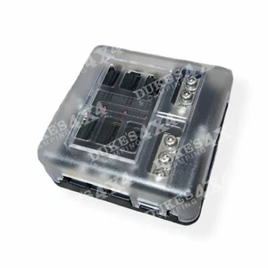 6 Blade fuse box holder with negative bar - Picture 1 of 4