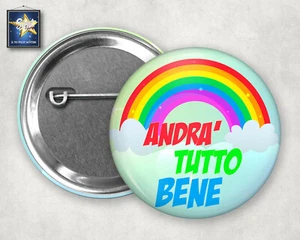 SPILLA 10 PZ ANDRA' TUTTO BENE #ANDRATUTTOBNE IDEA REGALO OTTIMISMO OSS - Picture 1 of 1