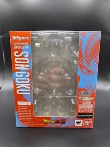 Sh Figuarts SSGSS Goku 1.0 DRAGON BALL Z shf DBZ Bandai Box Only With Manual - Picture 1 of 7