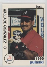 1990 Best Pulaski Braves Wallace Gonzalez #13