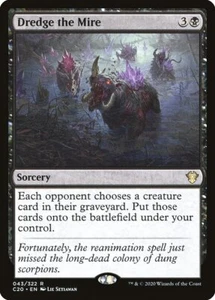 1x Dredge the Mire NM Eng MTG - Commander 2020 - Bild 1 von 1