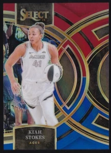 2024 Panini Select WNBA Kiah Stokes Premier Red & Blue Prizm Refractor /399 #179 - Bild 1 von 2