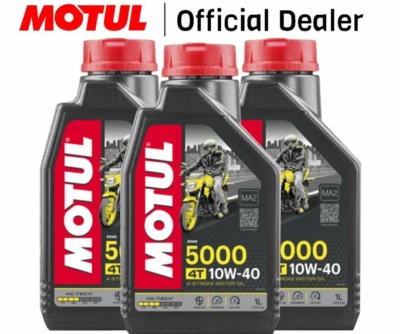 Offerta 3 LITRI OLIO MOTORE 4T MOTUL 5000 10W40 ( MOTO SCOOTER 4 TEMPI )
