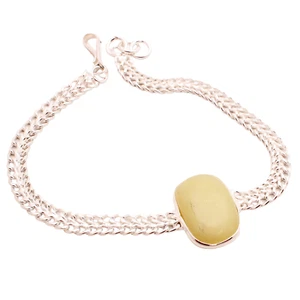 Jaspis Edelstein 925 Versilbert Armband Handmade Schmuck Geschenk 7 G BR-557 - Bild 1 von 3