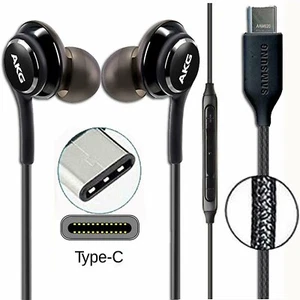 AKG Samsung S23 S22 Ultra S21 FE S20 Ultra Type C Headphones Earphones Earbuds - Picture 1 of 10
