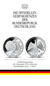10 DM 1972 - XX. Olympiade 1972 in München - 2. Motiv - Bild 1 von 2