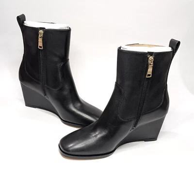 Botín para mujer Coach Josephine de cuero negro (CW712) - Tallas Asst Nuevo con caja Foto 1 de 4