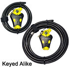Master Lock - Python Adjustable Cable Locks 1-6 ft and 1-20 ft, 8413KACBL-620