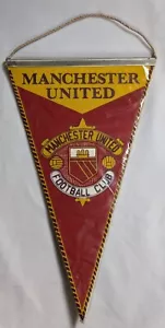 Wimpel Manchester United Pennant England Football Fußball MUFC Old Trafford - Bild 1 von 2