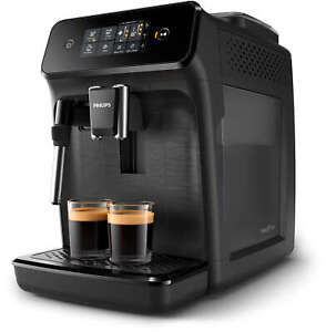 Philips Macchina da caffè completamente automatica Serie 1200, nera (EP1220/00)