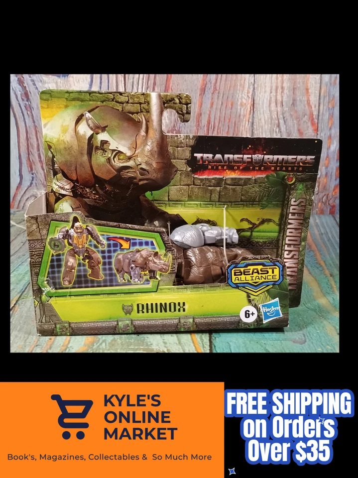 Hasbro Transformers Rise of the Beasts - Rhinox - NEW - Image 1 of 4