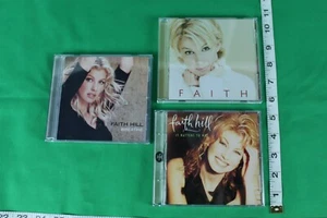 LOT 3 FAITH HILL CD'S, FAITH, IT MATTERS TO ME, BREATHE, VERY GOOD CONDITION - Foto 1 di 4