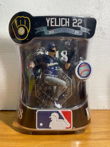 Christian Yelich 22 Brewers Imports Dragon MLB 2018 Baseball MVP Figure 6" Cover