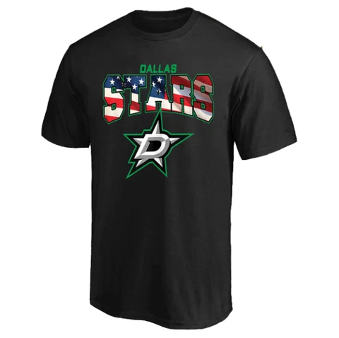 Dallas Stars Americana Flag Hockey Team 2023 T-shirt Gift For Fans Cover