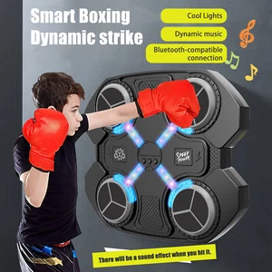 Music Boxing Machine Smart Bluetooth Wall Mounted Music Boxing Trainer Home Gym - Picture 1 of 13