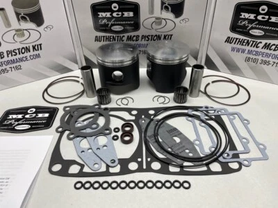 Arctic Cat 800HO forged piston kit MCB 2010-17 F8 M8 CF8 XF800, ZR8000 Wossner - Image 1 of 4